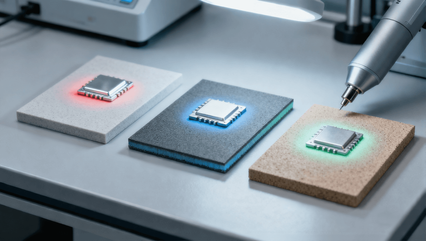 SiC 模塊基板材料熱導率對比場景,氮化鋁基板 170-200WmK 導熱優(yōu)于氧化鋁與氮化硅.png