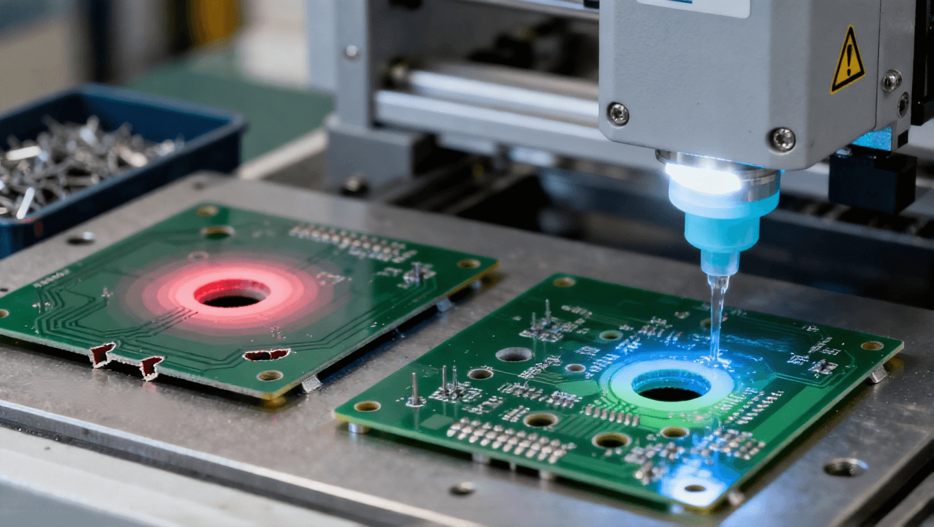 石墨烯增強 PCB 散熱基板加工難點全面剖析