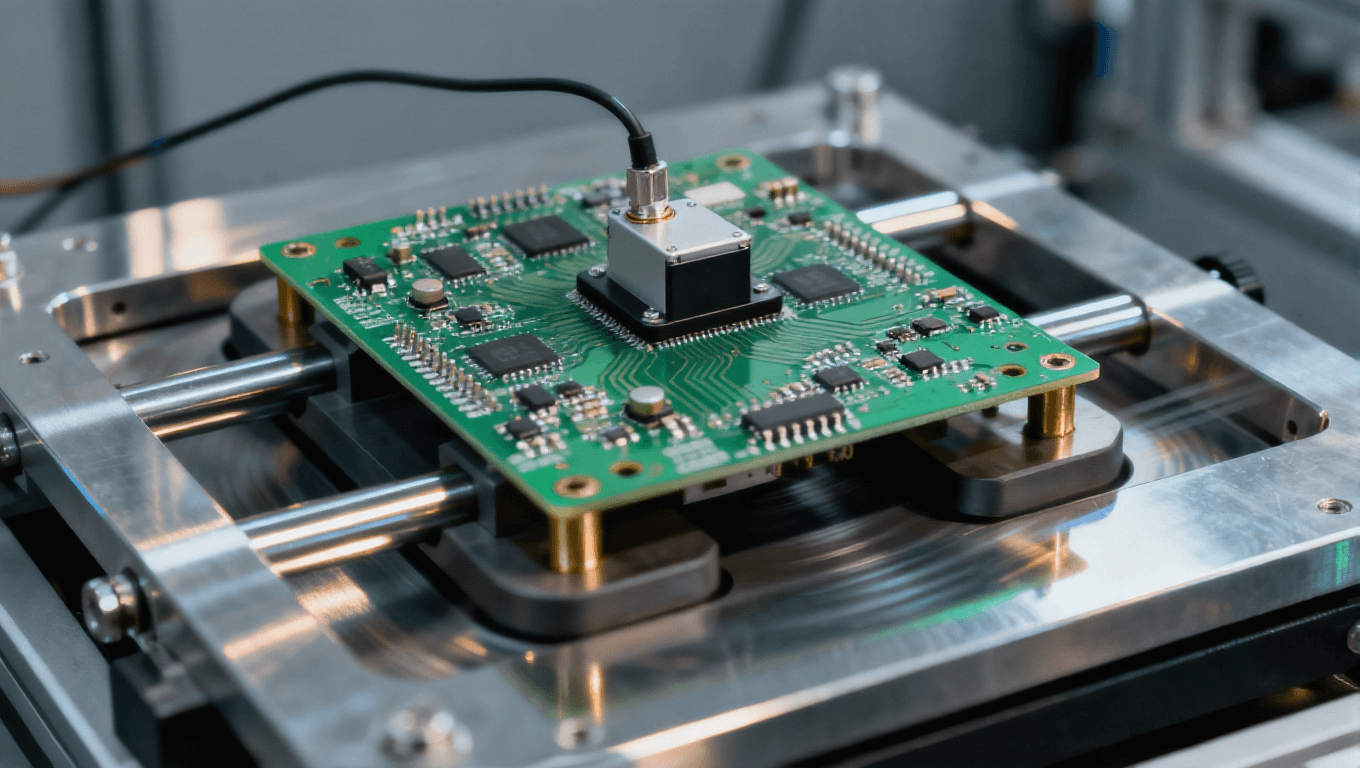 電路板機械動態測試,振動臺模擬真實環境振動,評估結構可靠性.png